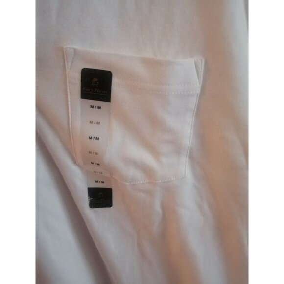 Gary Player Polo All White Size Medium NWT - Picture 2 of 4